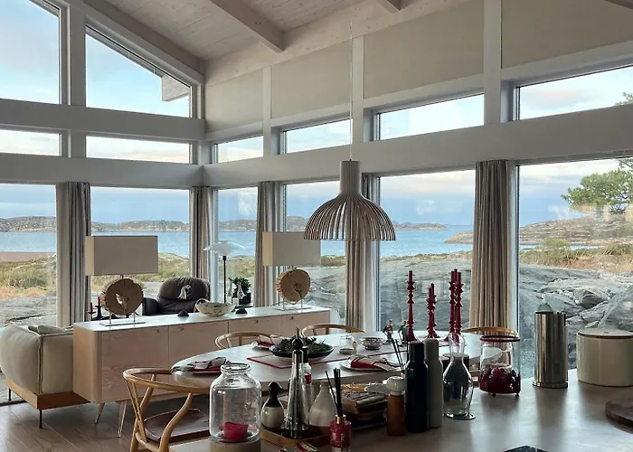 With Sunny Terraces And Sea Views