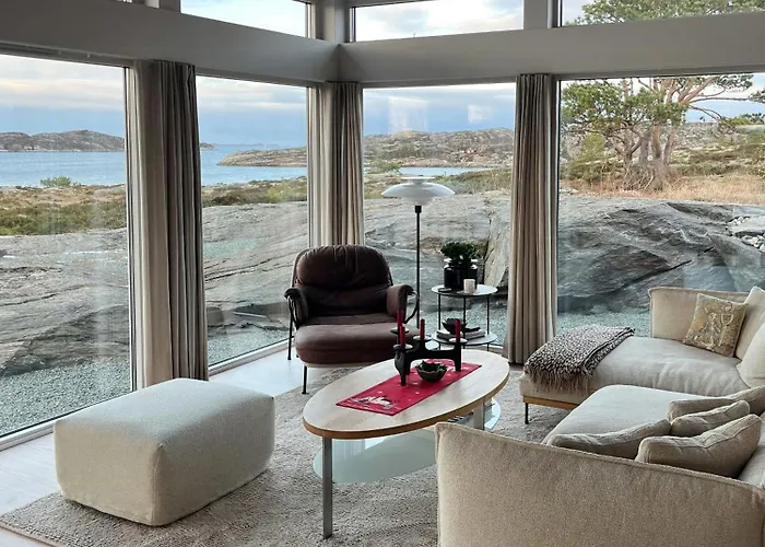 With Sunny Terraces And Sea Views